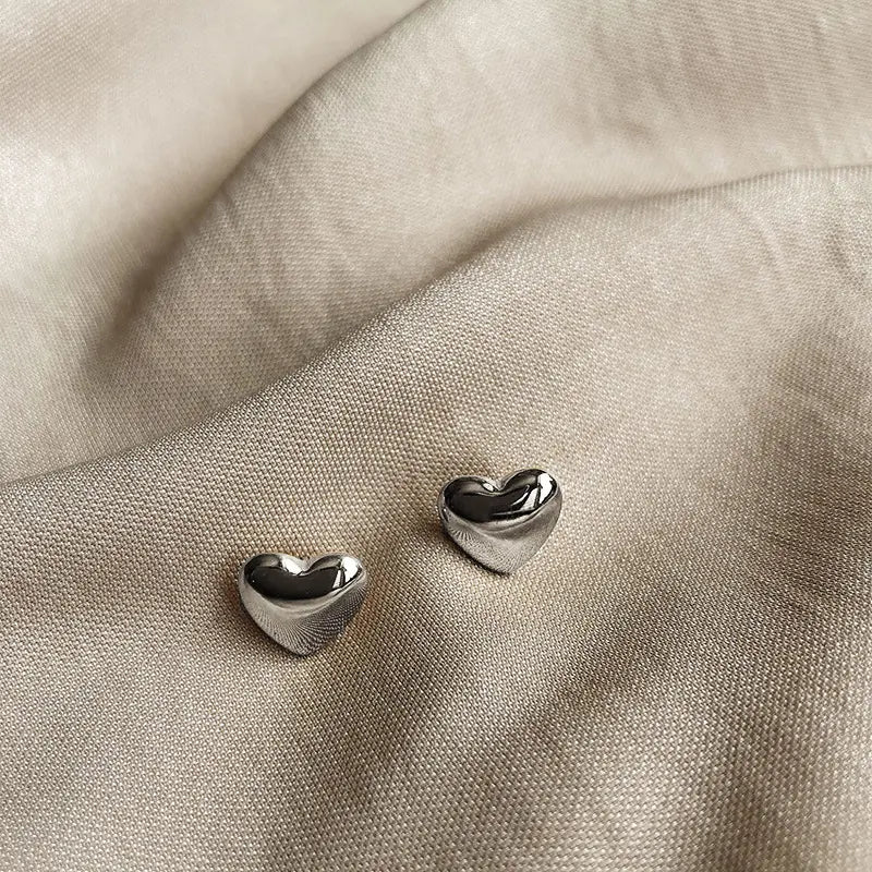 Heart Charm Threader Earring - BlingVows - Best Imitation & Anti Tarnish Jewelry Wholesaler