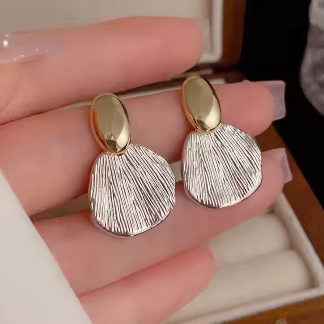 Metal Shell Earrings - BlingVows - Best Imitation & Anti Tarnish Jewelry Wholesaler