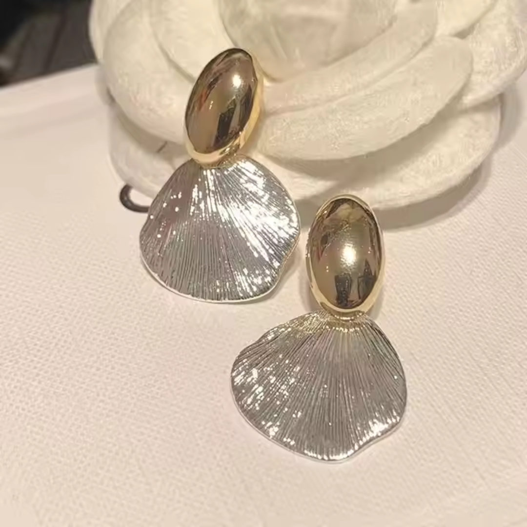 Metal Shell Earrings - BlingVows - Best Imitation & Anti Tarnish Jewelry Wholesaler