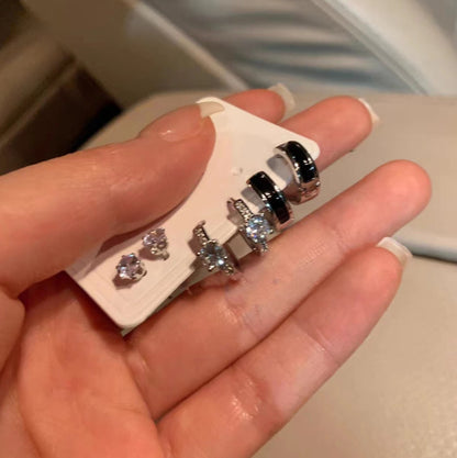 Luxury Multi Stud Earrings Set