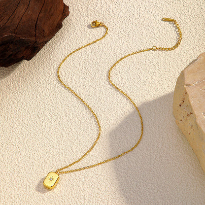 North Star Charm Necklace