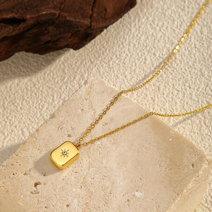 North Star Charm Necklace