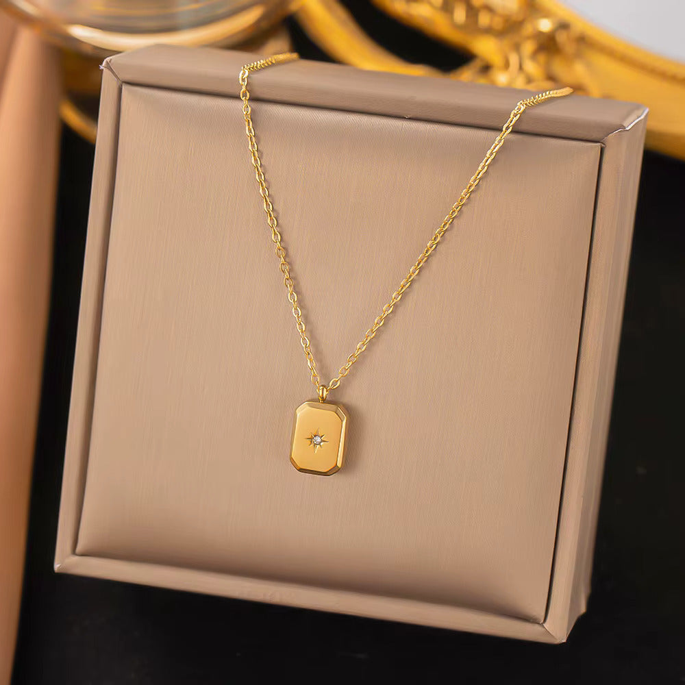 North Star Charm Necklace