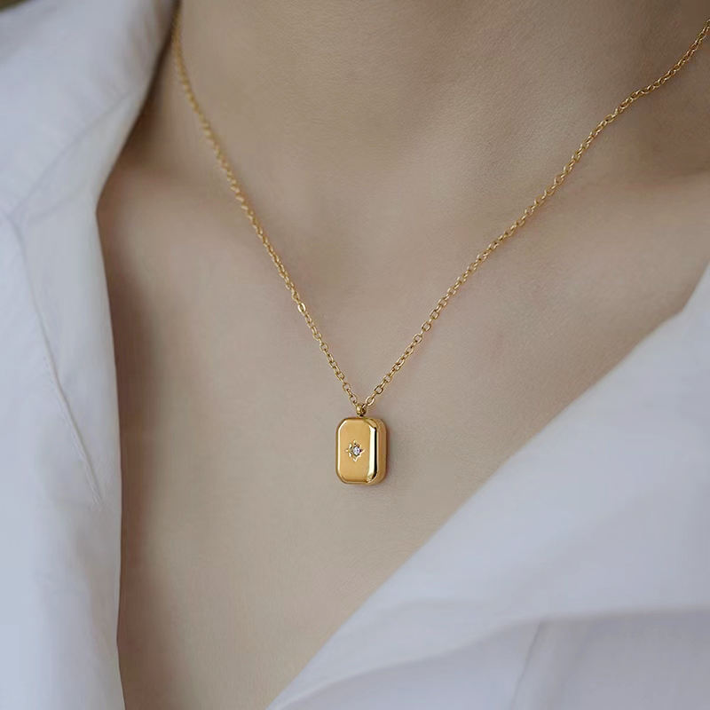 North Star Charm Necklace