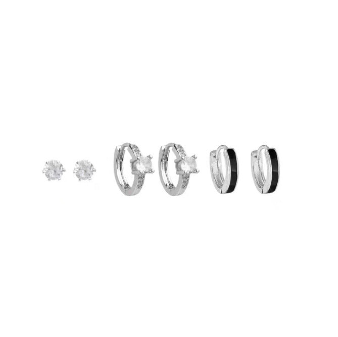 Luxury Multi Stud Earrings Set