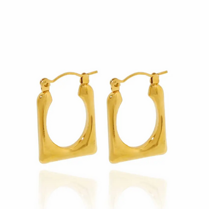 Beautiful Korean Real 18k gold plated huggies hoop earings - BlingVows - Best Imitation & Anti Tarnish Jewelry Wholesaler