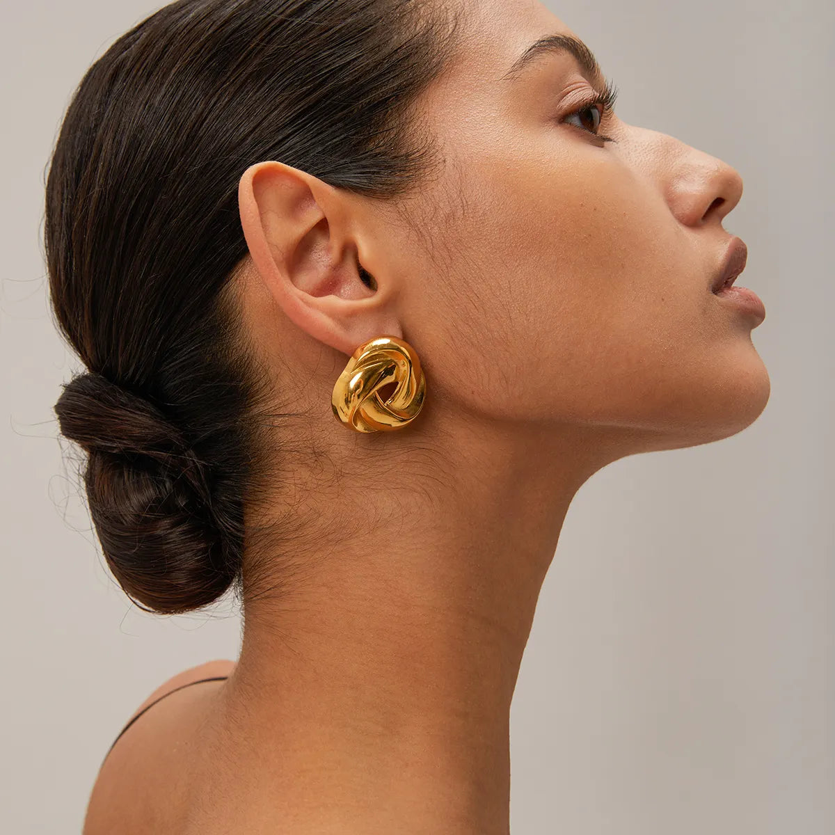 Braided Stud Earrings - BlingVows - Best Imitation & Anti Tarnish Jewelry Wholesaler
