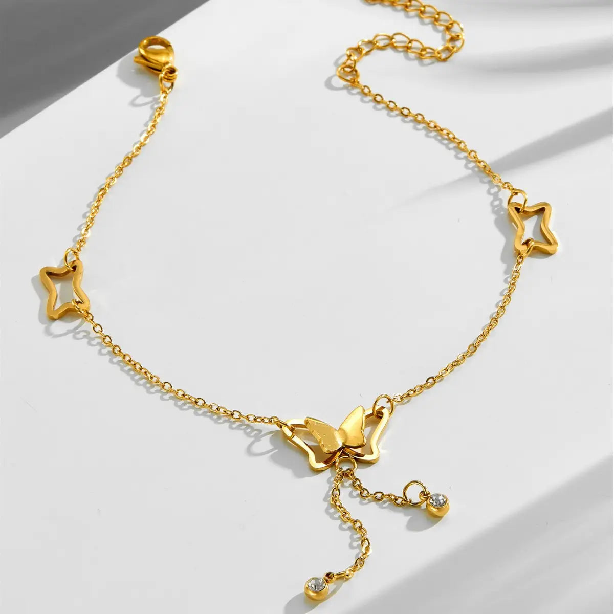 Butterfly Hollow Charm Bracelet - BlingVows - Best Imitation & Anti Tarnish Jewelry Wholesaler