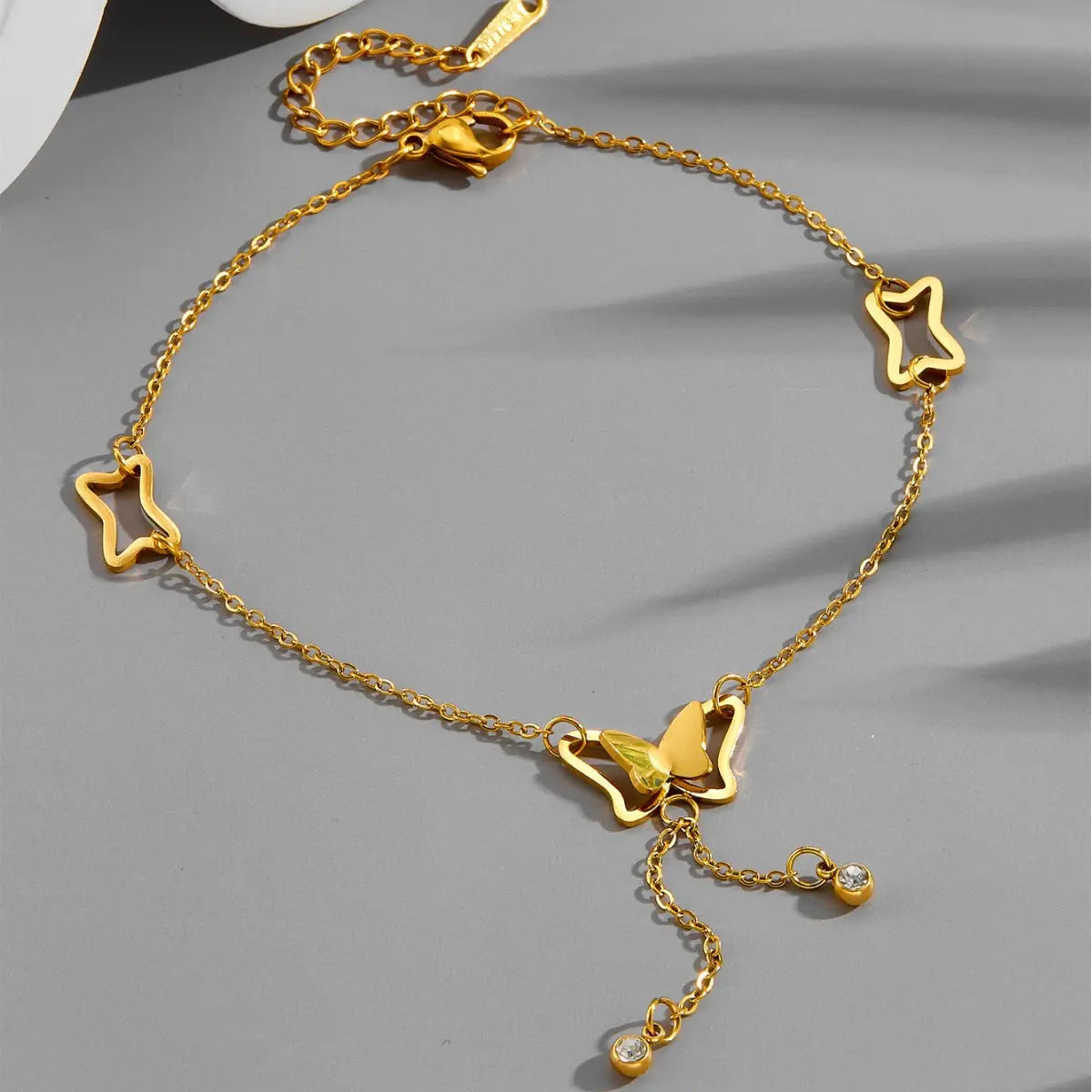 Butterfly Hollow Charm Bracelet - BlingVows - Best Imitation & Anti Tarnish Jewelry Wholesaler