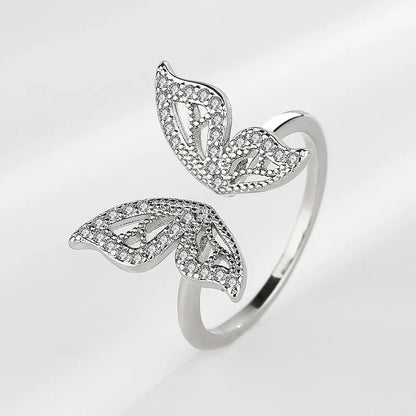 Enchanted Butterfly Ring – A Symbol of Grace & Beauty! - BlingVows - Best Imitation & Anti Tarnish Jewelry Wholesaler