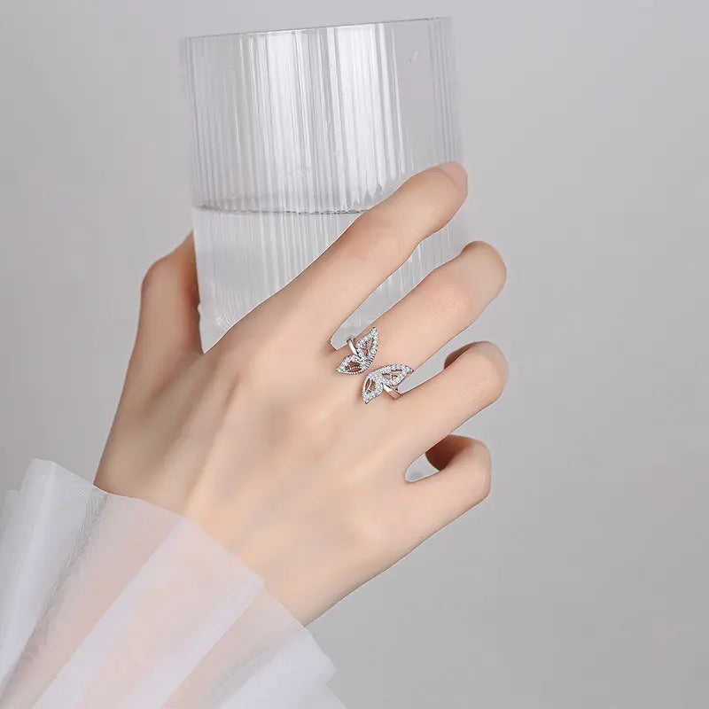 Enchanted Butterfly Ring – A Symbol of Grace & Beauty! - BlingVows - Best Imitation & Anti Tarnish Jewelry Wholesaler
