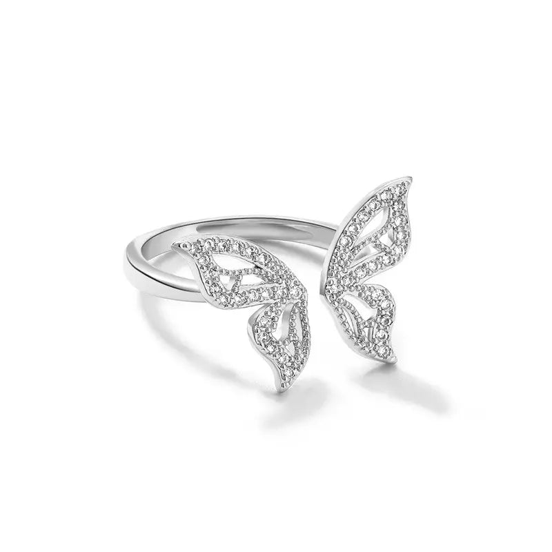 Enchanted Butterfly Ring – A Symbol of Grace & Beauty! - BlingVows - Best Imitation & Anti Tarnish Jewelry Wholesaler