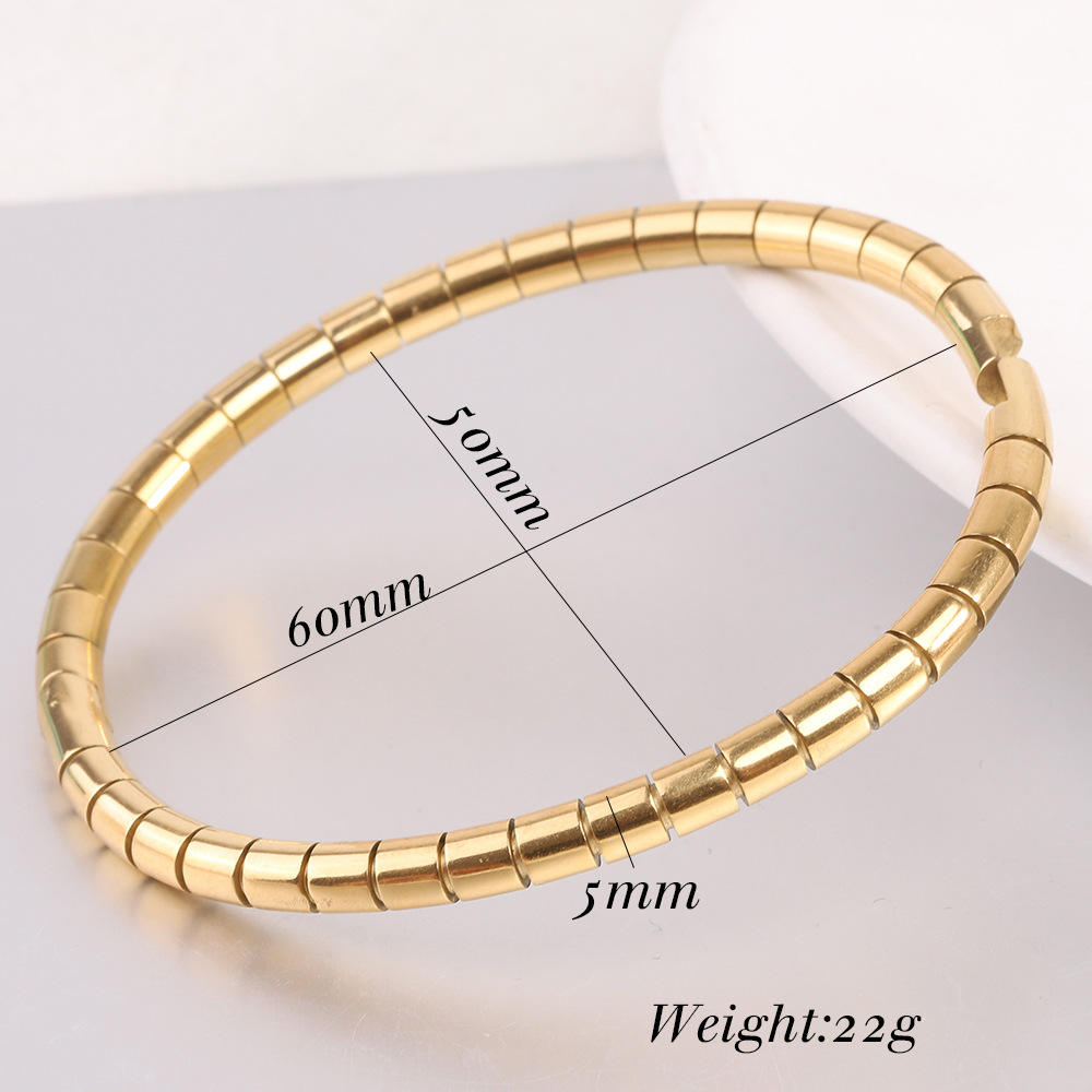 Golden Serpent Luxe Bracelet