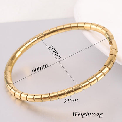 Golden Serpent Luxe Bracelet