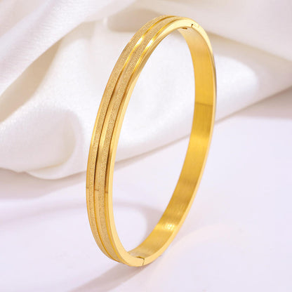 Classic Dual-Line Bangle