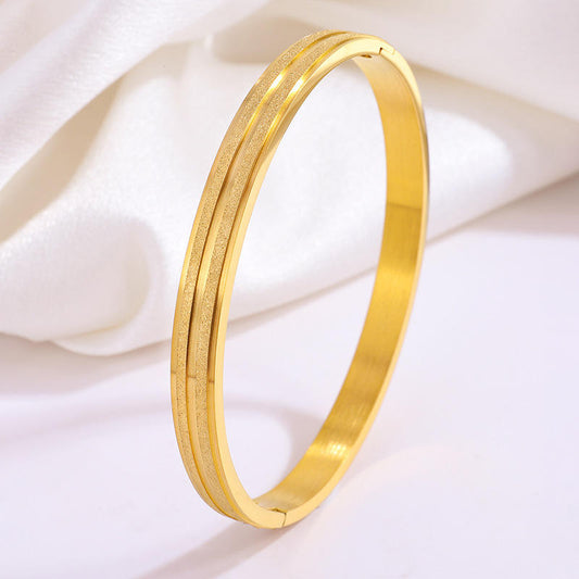 Classic Dual-Line Bangle