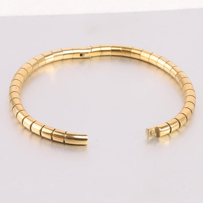 Golden Serpent Luxe Bracelet