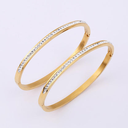 Radiant Glow Crystal Bangle