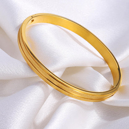 Classic Dual-Line Bangle