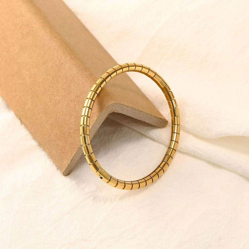 Golden Serpent Luxe Bracelet