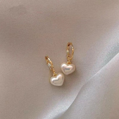 Heart Pendant Earrings