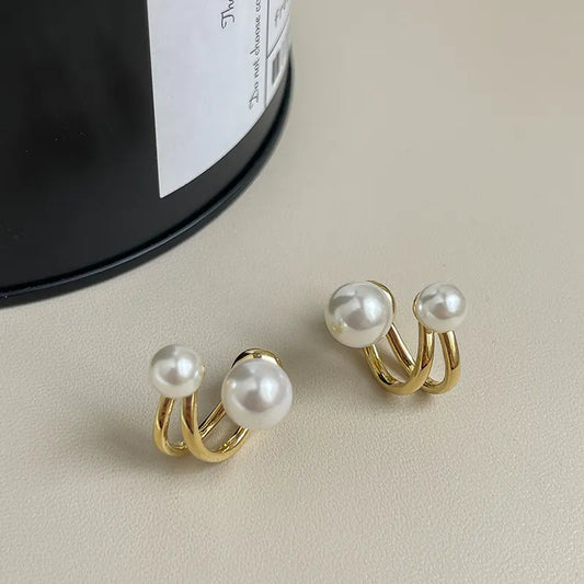 Hypoallergenic Gold Huggie Hoop Earring - BlingVows - Best Imitation & Anti Tarnish Jewelry Wholesaler