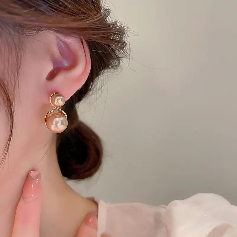 Pearl Earrings Women Pearls Stud Earrings - BlingVows - Best Imitation & Anti Tarnish Jewelry Wholesaler
