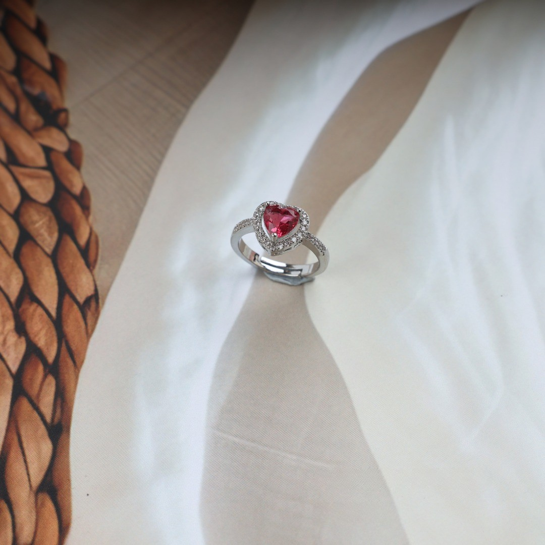 Rosé Blush Charm – Soft, Elegant & Romantic Ring - BlingVows - Best Imitation & Anti Tarnish Jewelry Wholesaler