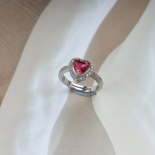 Rosé Blush Charm – Soft, Elegant & Romantic Ring - BlingVows - Best Imitation & Anti Tarnish Jewelry Wholesaler