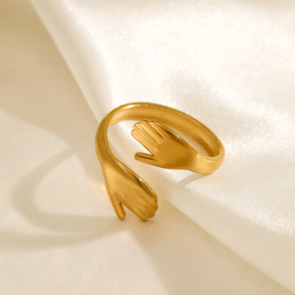 Trendy Hug Ring - BlingVows - Best Imitation & Anti Tarnish Jewelry Wholesaler