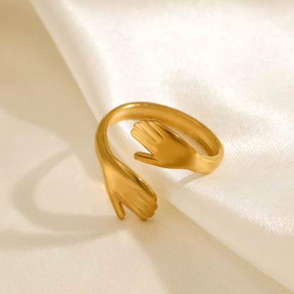Trendy Hug Ring - BlingVows - Best Imitation & Anti Tarnish Jewelry Wholesaler