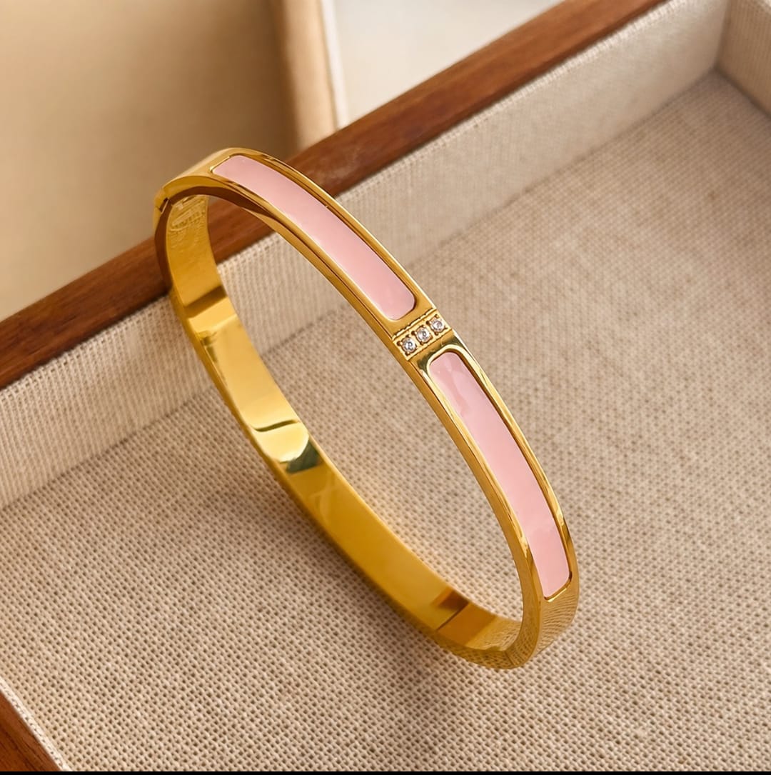 Ivory Marble Luxe Bangle